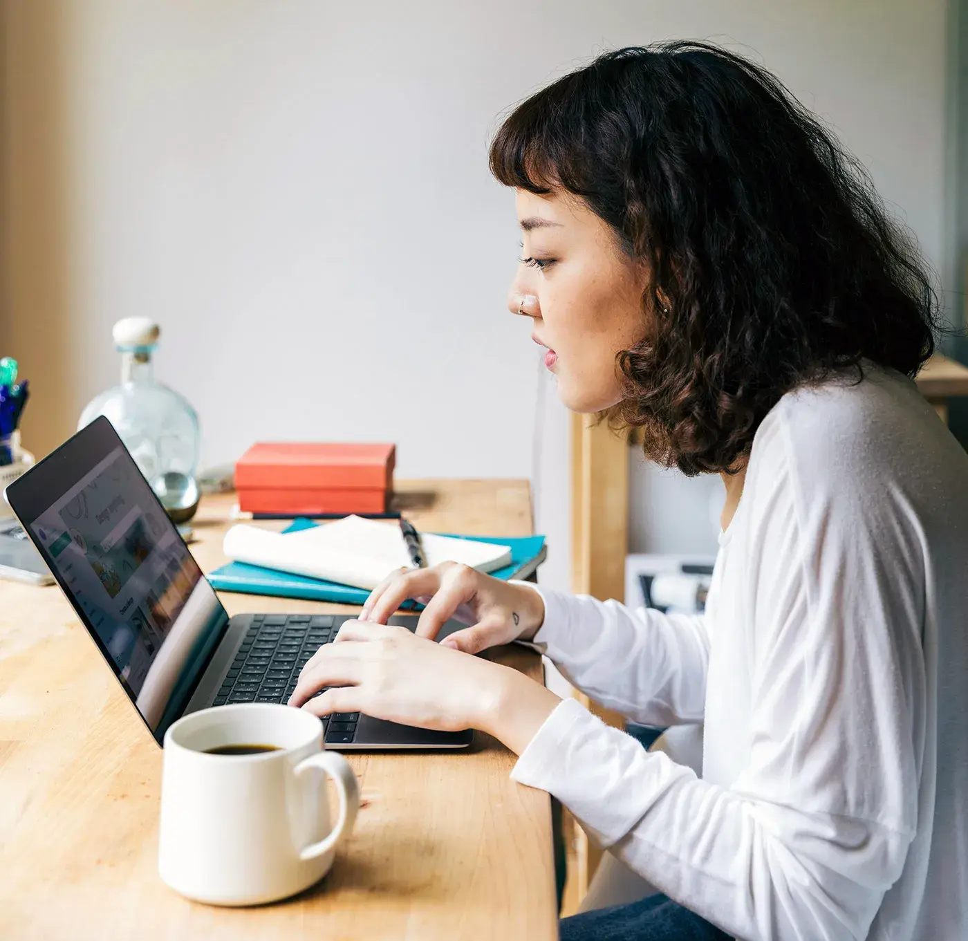 Marketing professional launching a site with Esteemed Create